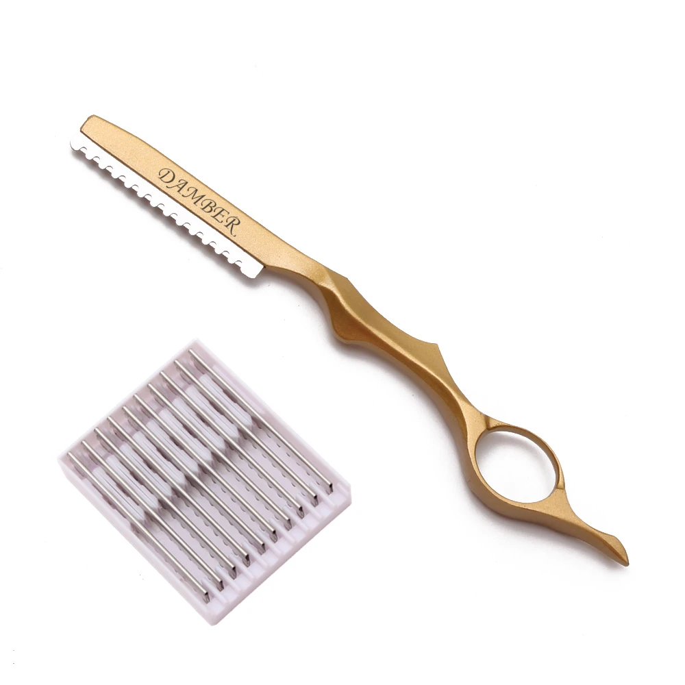 Безопасные бритвы для стрижки волос парикмахерские триммеры бровей инструменты