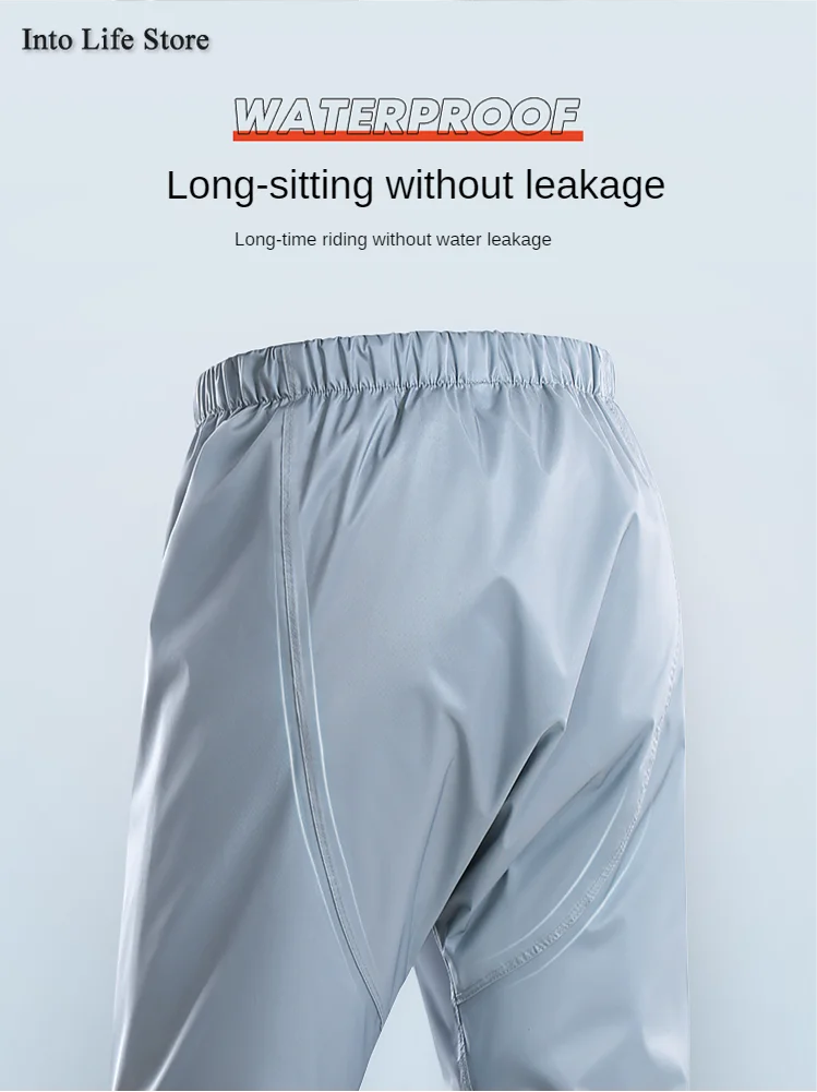 

Outdoor Raincoat Men's Motorcycle Poncho Waterproof PantsTrench MaleThickened Rain Clothing Camping Rain Jacket Men Rainsuit