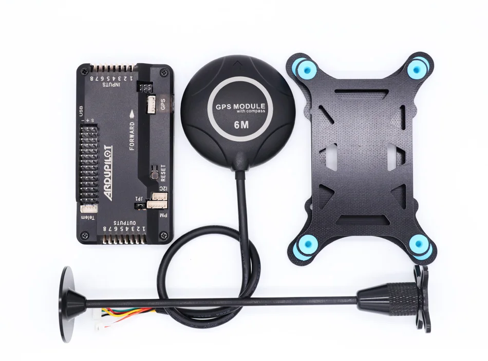 APM2.8 APM 2,8 контроллер полета Ardupilot+ 6M gps встроенный компас+ gps подставка+ амортизатор для радиоуправляемого мультикоптера