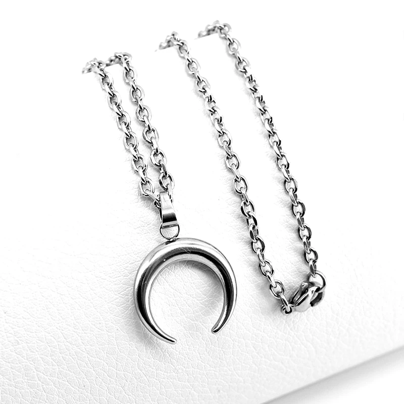 Лидер продаж ожерелья из нержавеющей стали для девочек модное свежее простое