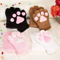 anime cosplay costume accessory hairwear hairbands with cat ears fantasy set maid lolita plush glove tail paw ear