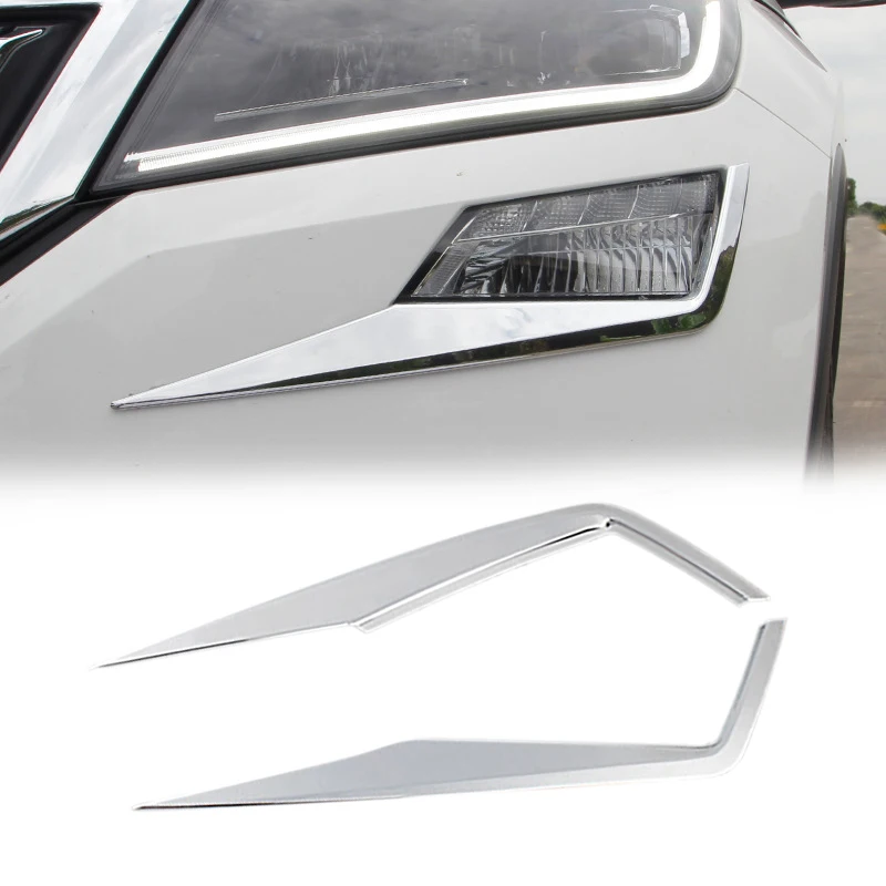 Передние противотуманные фары для автомобиля веко полоса бровей молдинговая