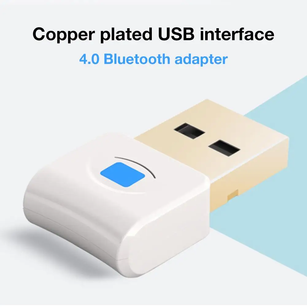 

USB Bluetooth-адаптер 4,0 для настольных ПК, беспроводной Wi-Fi-адаптер без сети, Бесплатный диск для ноутбуков, настольных компьютеров, мобильных пла...