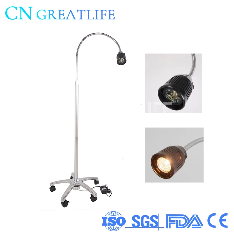 

JD1500 35W Dental Clinic Floor Type Mobile Surgical Medical halogen Examination Lamp Stand Type Dental Light Lamp halogen Dental