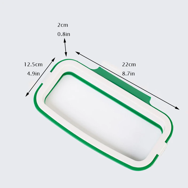 Kitchen Cupboard Back Trash Bag Rack Cabinet Door Garbage Holder Hanging kitchen Tools | Дом и сад