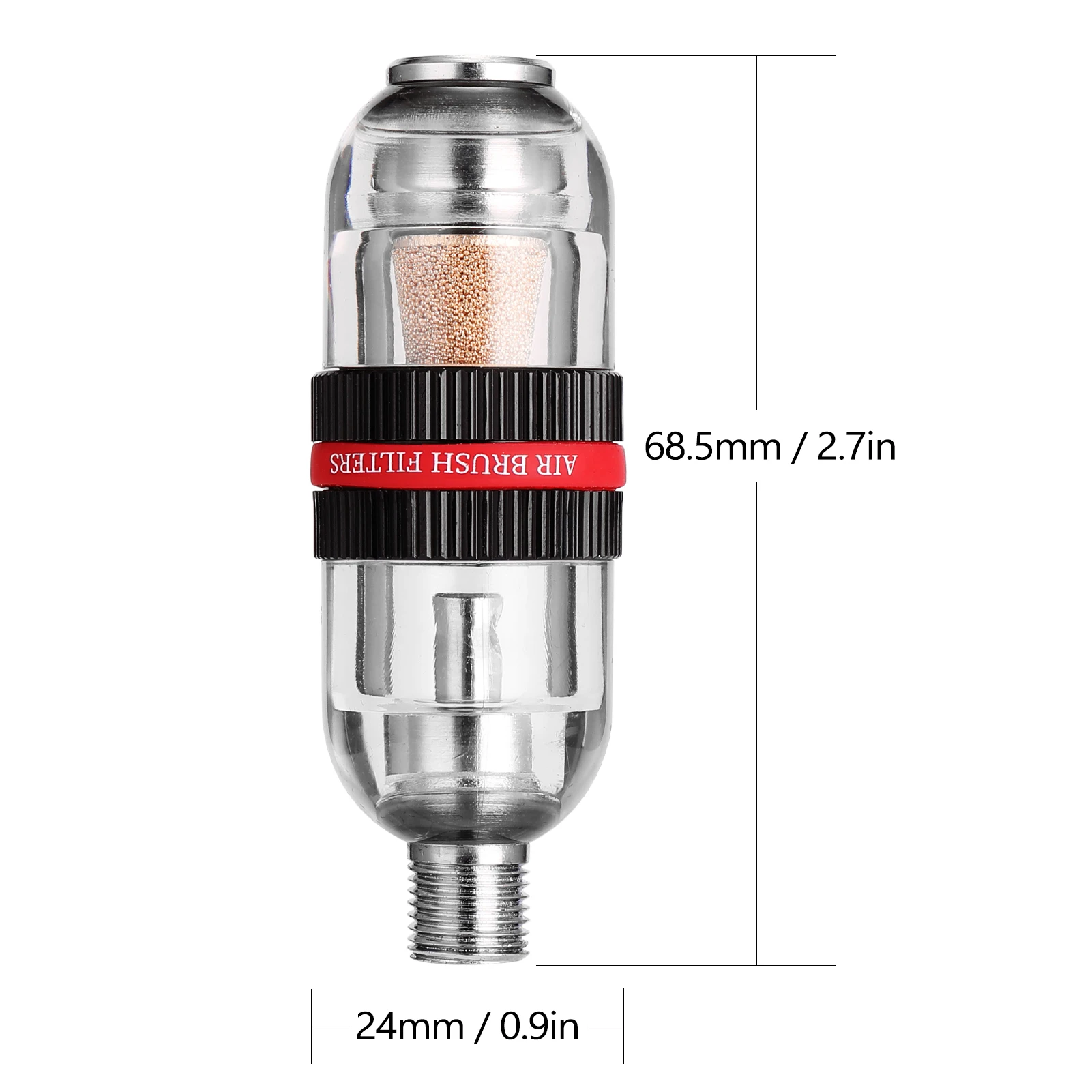 

Spray Pen Tail Water Air Separator Strainer Little Water Separator Air Brush Filters Spray Pen Auxiliary Utility Tools