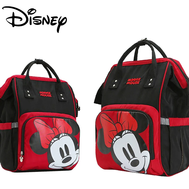 

Disney Classic Mickey Minnie Mummy Diaper Bags Maternity Nappy Large Capacity Baby Bag Travel Backpack Nursing Baby Care Bag New
