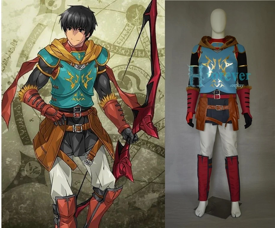 

[На заказ] аниме Fate/EXTELLA LINK Arash Archer Ballte Униформа Ver косплей костюм для мужчин Хэллоуин Бесплатная доставка Новинка 2021