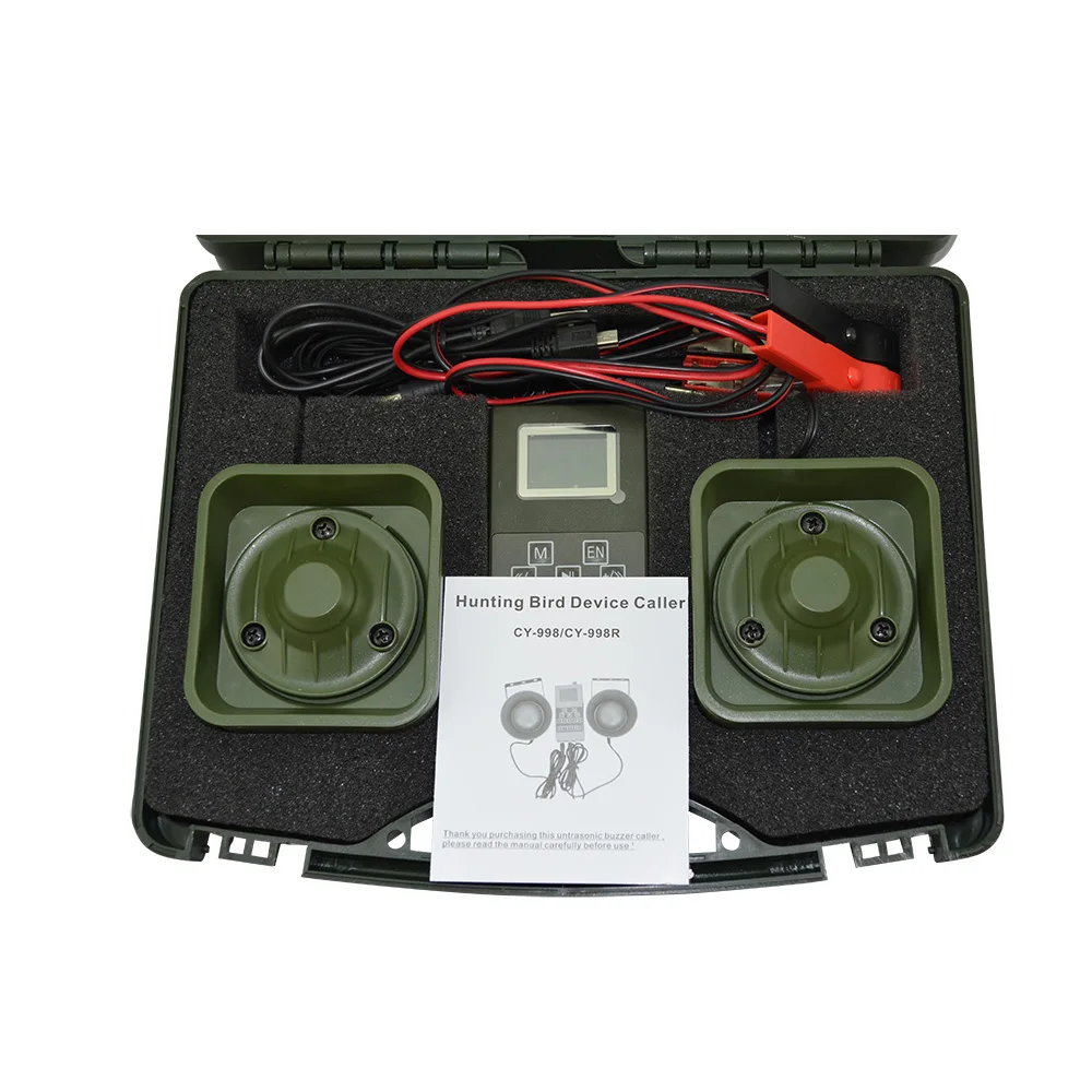 PDDHKK Electric Hunting Decoy Speaker Bird Caller 210 Sound Voice Predator MP3 Player Trap with Remote Control Goods | Спорт и
