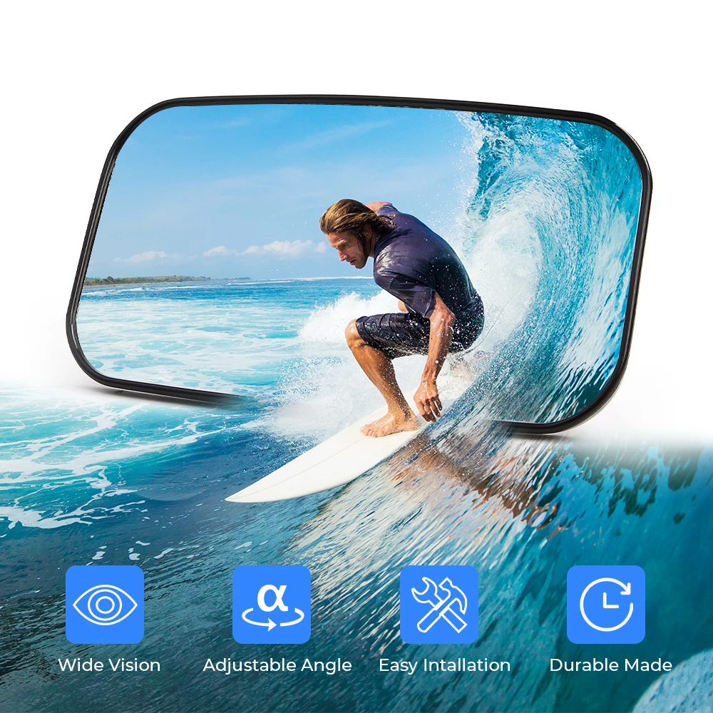 Универсальное морское зеркало заднего вида для водных видов спорта