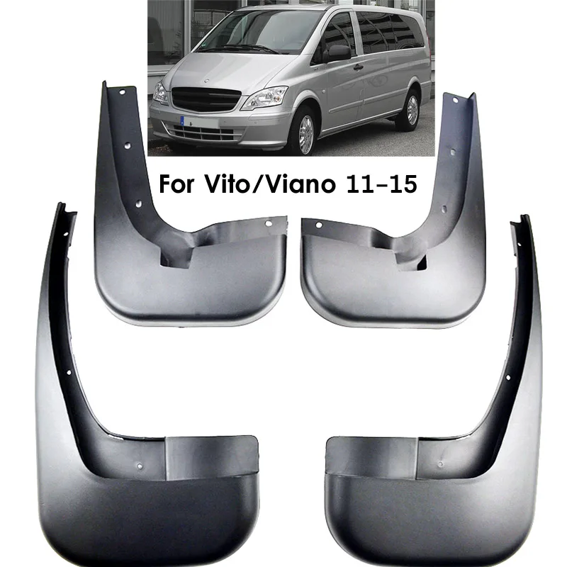 

For Mercedes Benz V-Class Vito W447 Viano W639 Mudguard V250 Car Fenders Mud Flaps Vito Splash Guards 2006-2019 Metris Mudflaps