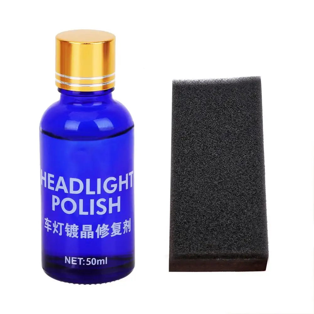 50 мл авто фар ремонт комплект для покрытия окисление заднего вида покрытие полировка фар анти-со съемным покрытием восстанавливающая жидкость