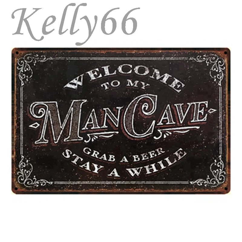 [Kelly66] череп мужской пещеры без плавающей собаки Фермы Винтажный металлический