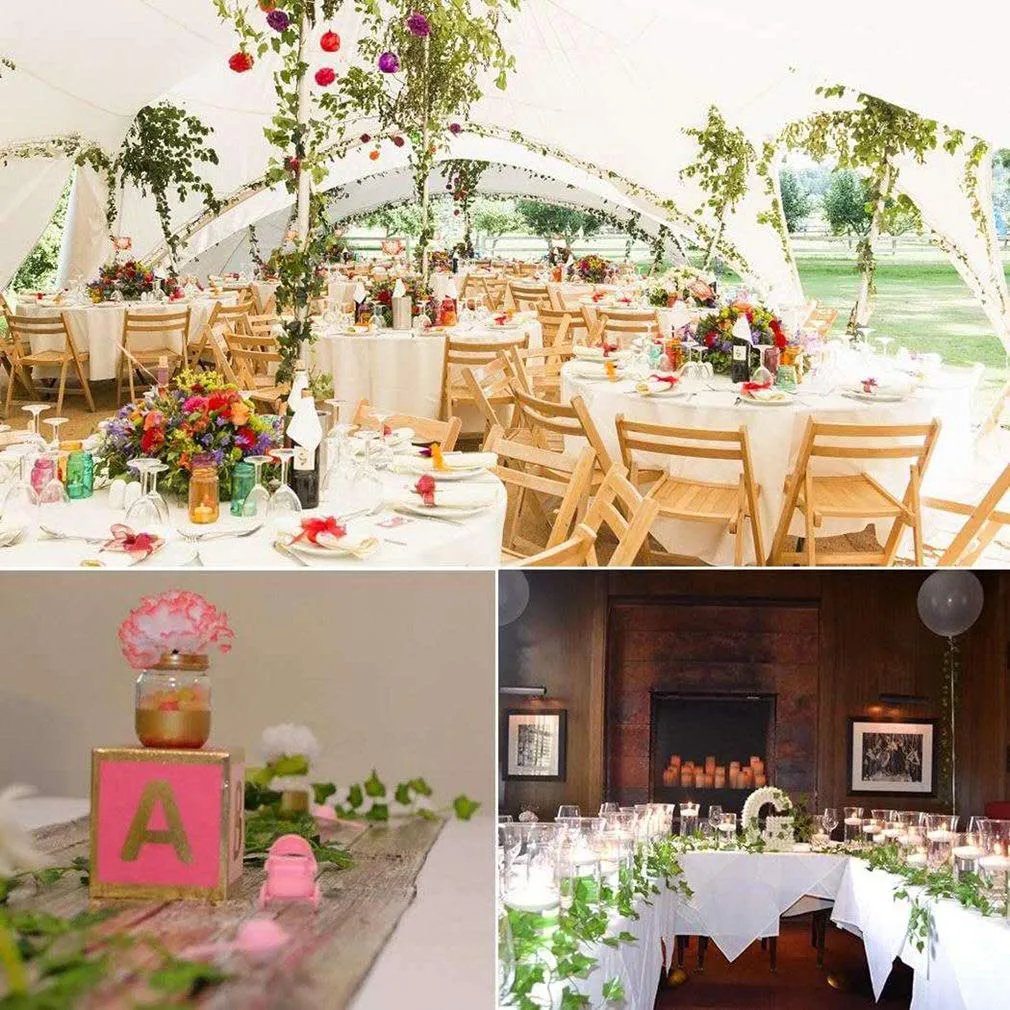 NEW 12Pcs искусственная Вистерия лоза ротанга висячие гирлянды цветы 12 шт Поддельные