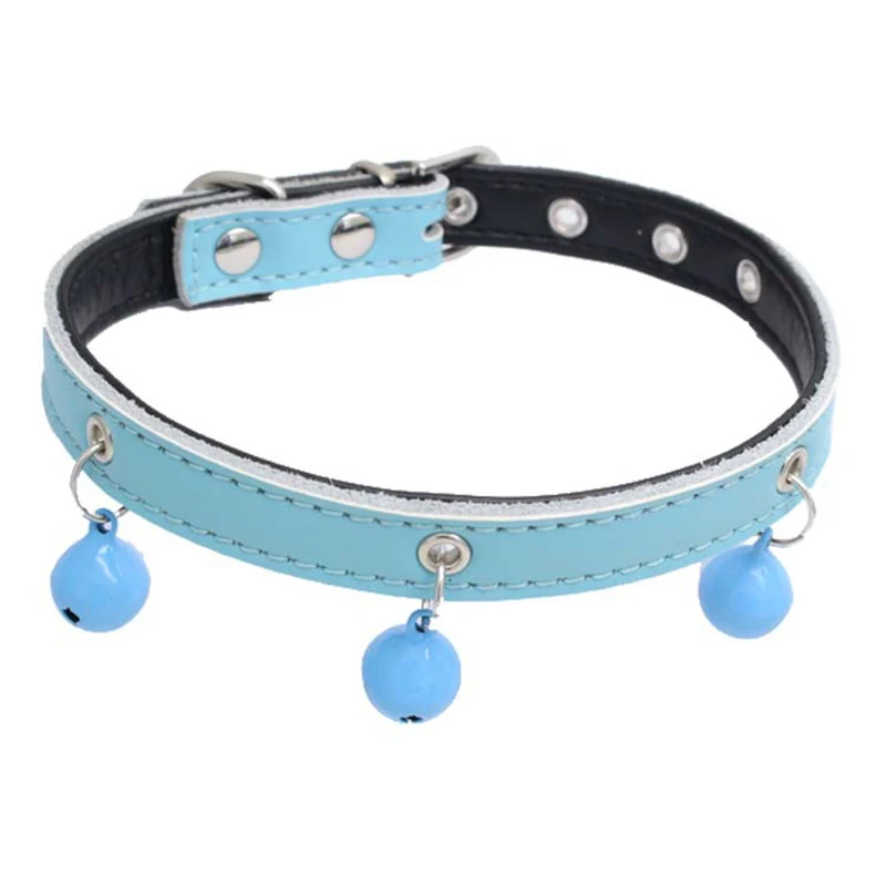 Регулируемый мягкий ошейник для кошек Котят щенков безопасная Пряжка шеи + Милый