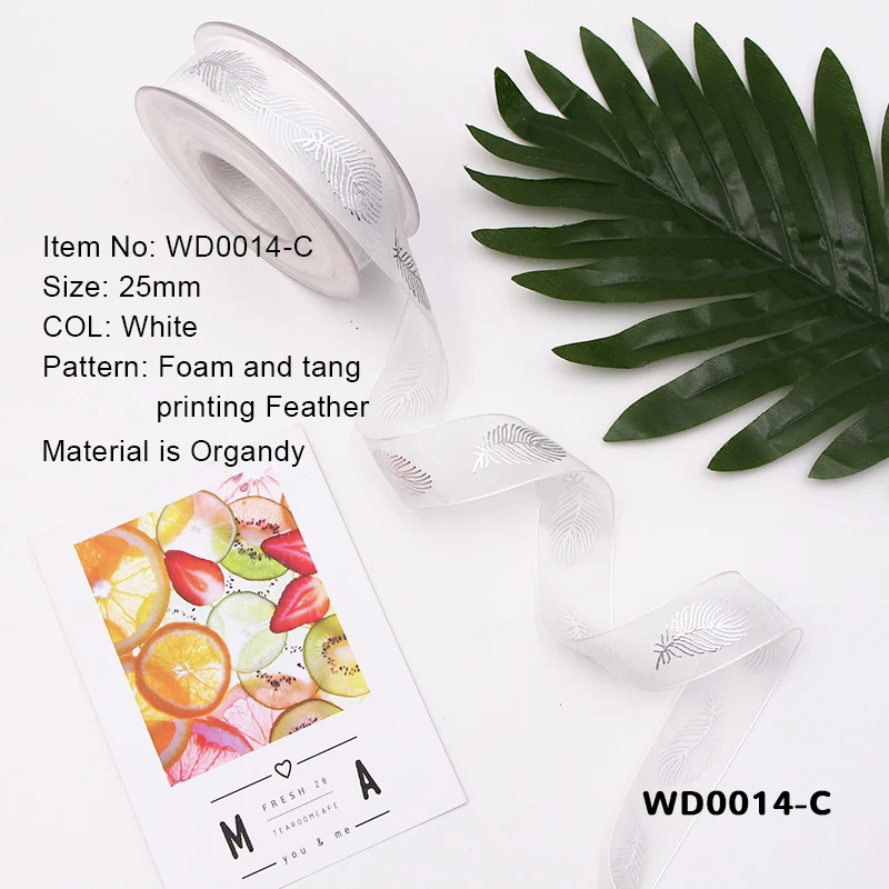 Style C-white 20M DIY атласная лента& organdy сердце лента отделка для шитья для свадебных поделок украшения Упаковочные материалы для подарков - Цвет: Style C-white 20M
