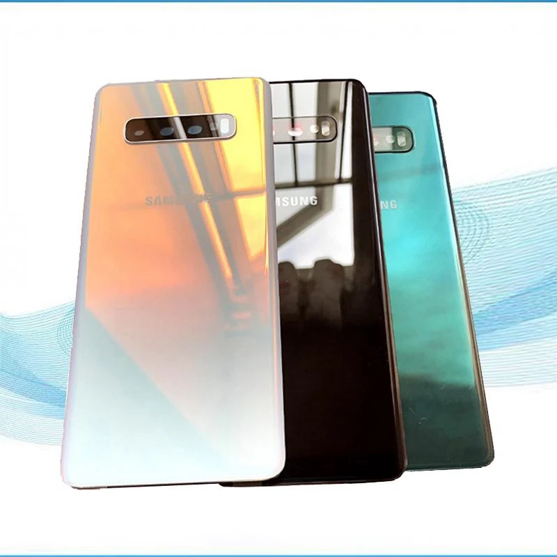 Samsung задняя крышка чехол Корпус для Galaxy S10E SM G9730 S10 плюс G9750 сзади стеклянный