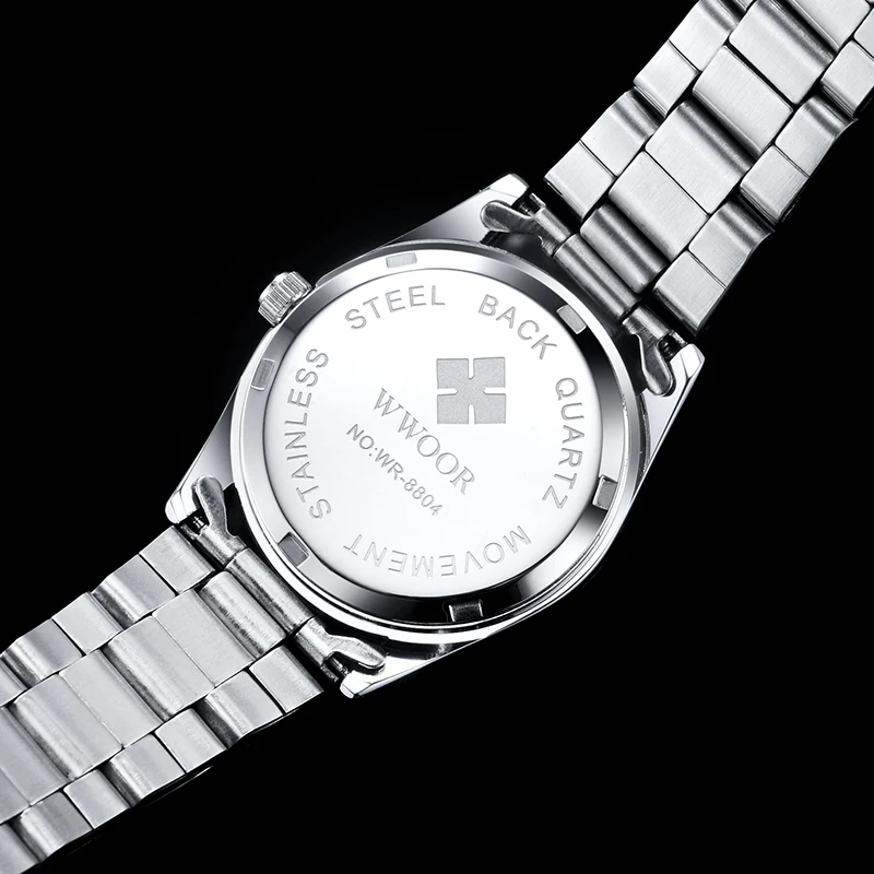 WWOOR брендовые Роскошные элегантные женские повседневные наручные часы
