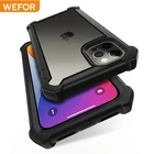 Противоударный чехол-бампер для телефона iPhone 11 Pro Max X XR XS Max 6 6S 7 8 Plus 5S 5 SE 2020, модный прозрачный чехол-накладка для ПК