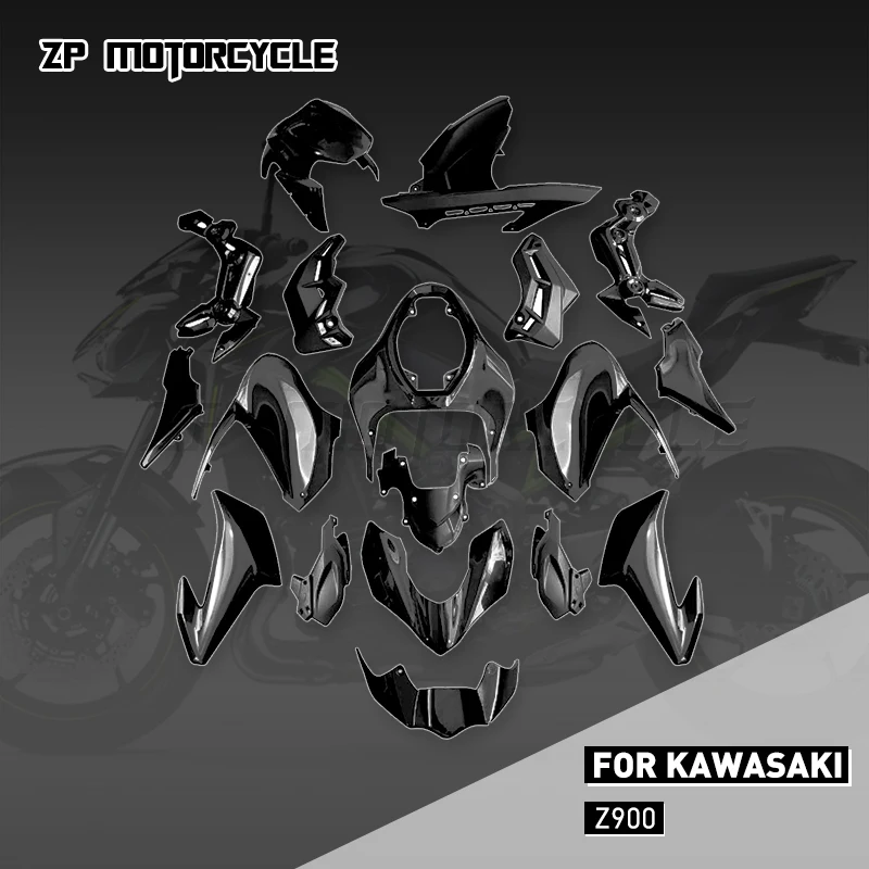 

Комплект обтекателей для кузова под давлением для Kawasaki Z900 ZR900 2017 2018 2019 Z 900, полные крышки