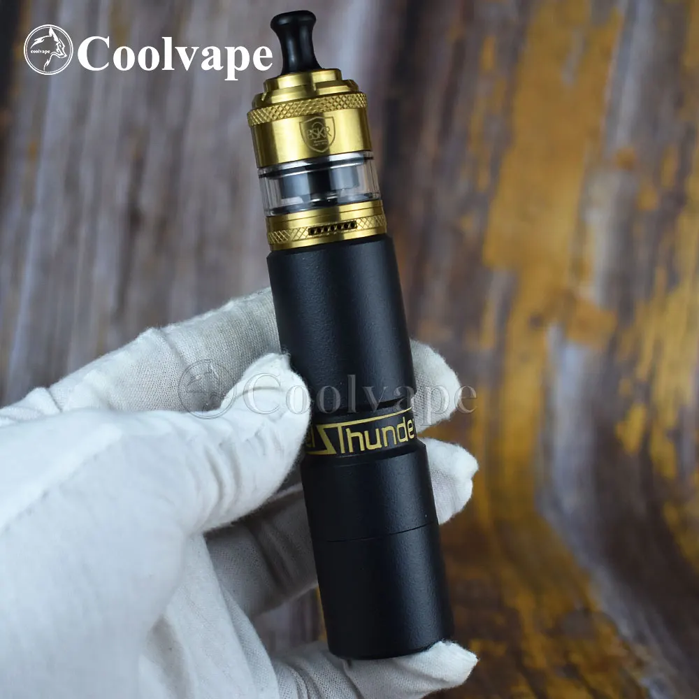 

Berserker V2 MTL RTA elthunder механический мод 18650 батарея 25 мм vape латунный механический мод
