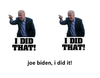 new 10 pcs joe biden i did that stickers humor funny stickers us president campaign logo imitation sticker car accessories