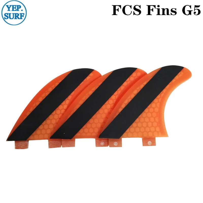 Тёмно-синий Barbatanas quilhas de Surf FCS G5 стекловолокно фасетчатый Киль вспомогательная доска плавник три набора из углеродного волокна плавники для серфинга - Цвет: Тёмно-синий