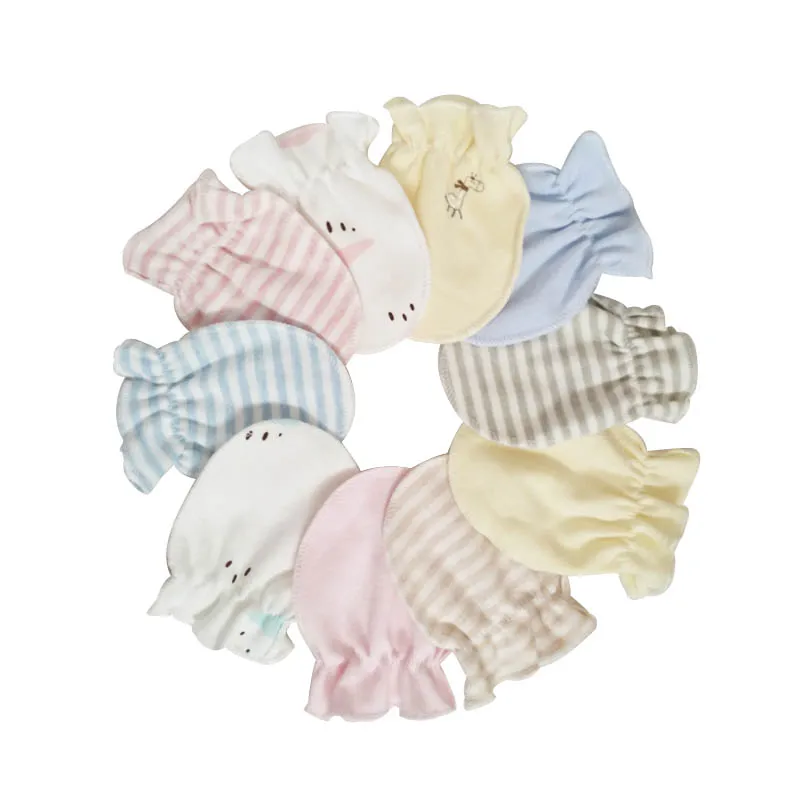 

3 пар/up. детские перчатки для новорожденных, варежки из 100% хлопка, шапки для маленьких мальчиков и девочек, перчатки, варежки, детские перчатк...