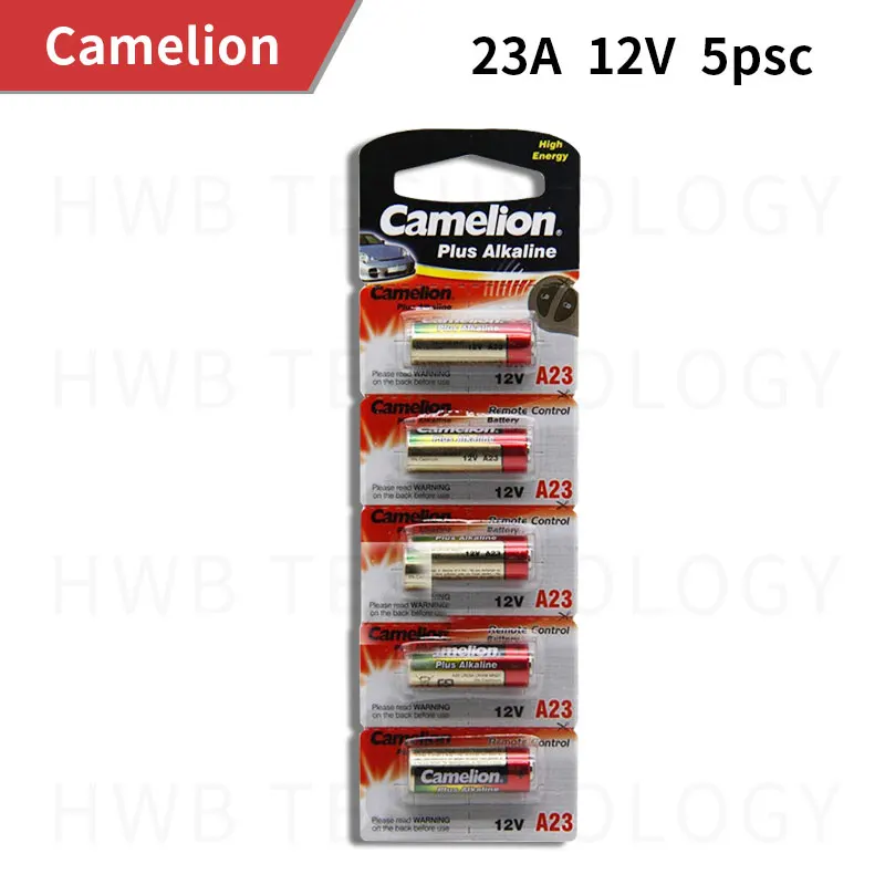 Оптовая продажа 5 шт./лот новинка 12 В ультращелочная батарея Camelion A23 23A/будильник