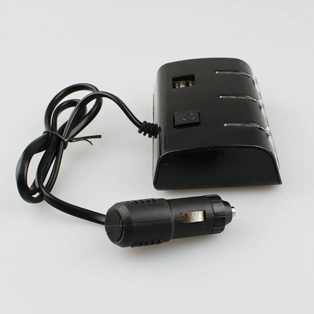 Автомобильное зарядное устройство 3 в 1 с двумя USB-портами 60 Вт | Автомобили и