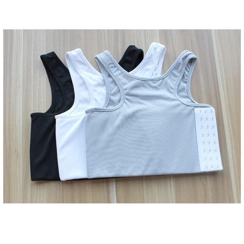 Женский Улучшенный суперэластичный укороченный жилет для лесбиянок | Женская