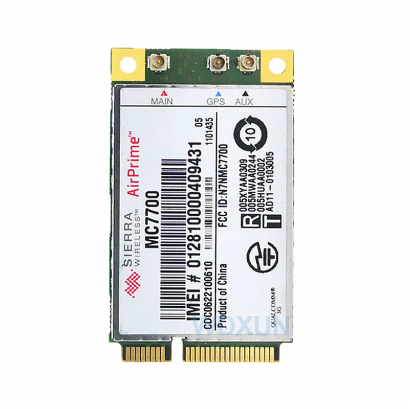 Разблокированный 4G WWAN GPS модуль Sierra MC7700 Mini PCI Express GOBI4000 HSPA + LTE 100 Мбит/с - купить по
