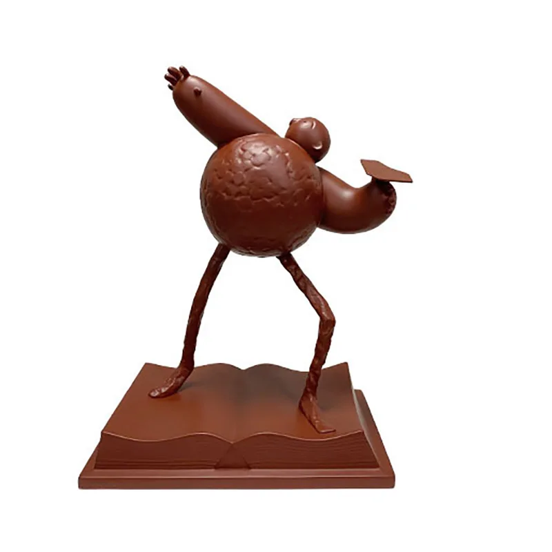 

Modern Resin Abstract Figure Sculpture Ornaments Creative Figurine Home Living Room Decoration Luxury Silver Statues Sculptures