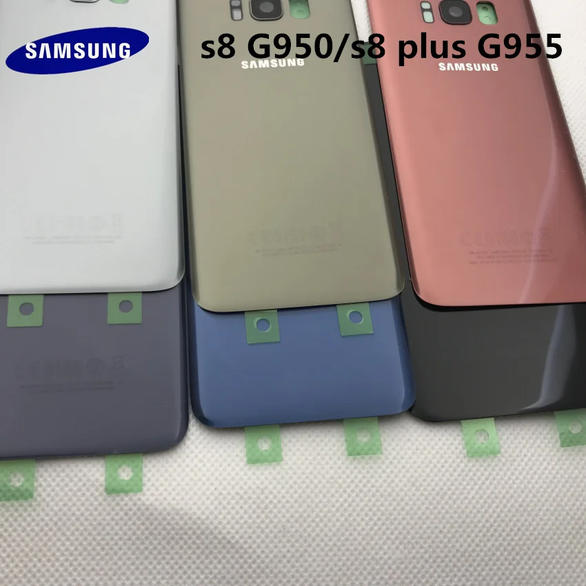 Задняя крышка аккумуляторного отсека для SAMSUNG Galaxy S8 G950 задняя Samsung G950FD Plus + G955 из