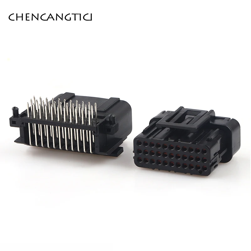 

1 Set Sumitomo 33 Pin ECU Waterproof Electrical Wire Connector 0.6 MM Male Female Plug With Terminal 6189-7106 6188-4871