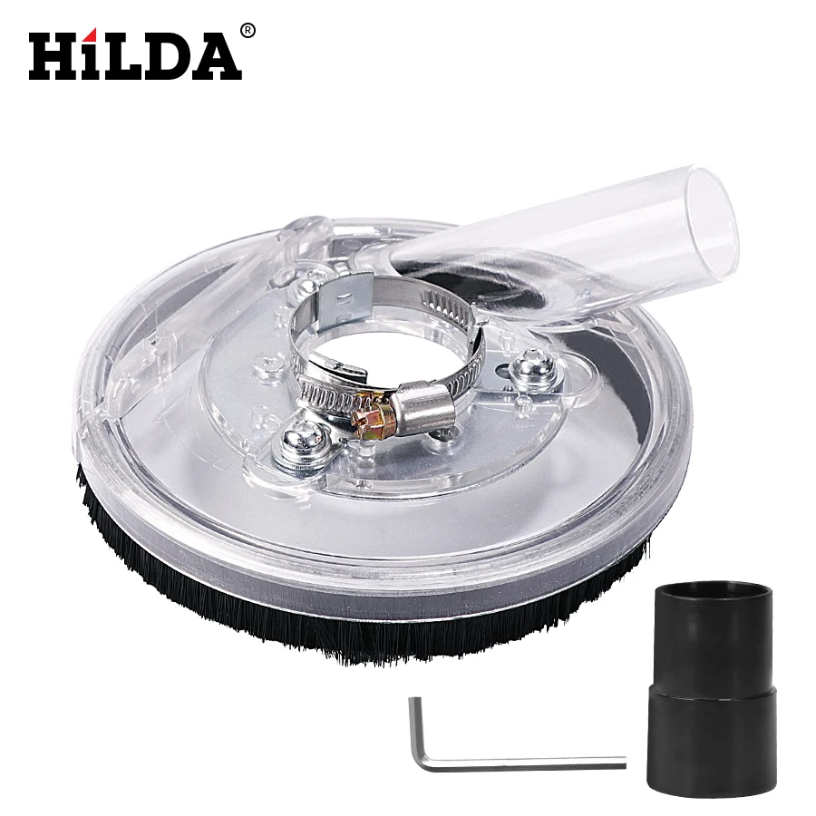 HILDA Dust Shroud Kit Grinding Cover for 3"/4"/5" Angle Grinder Hand Saw Blades Clear Power Tool Accessories | Инструменты