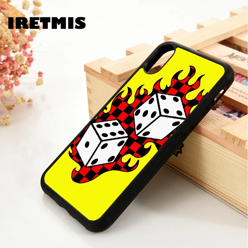 Силиконовый чехол Iretmis для iPhone 7 8 plus X Xs 11 Pro Max XR|Бамперы| |