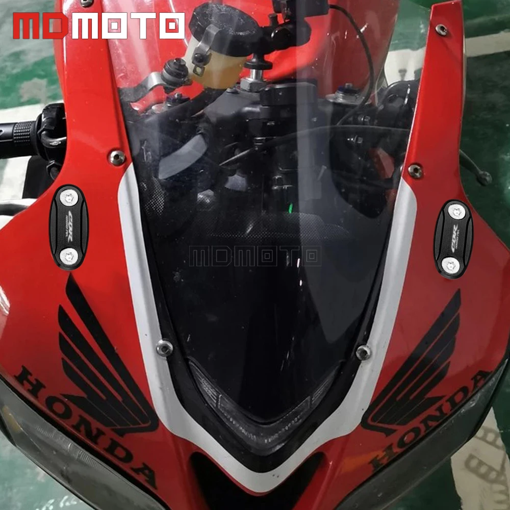 

Motorcycle Aluminum Mirror Hole Cover Windscreen Driven Mirror Eliminators Cap For Honda CBR1000RR cbr1000rr 2004-2007