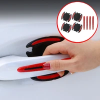 3d car reflective sticker car door handle door bowl cover accessories for kia rio k2 k3 k5 k4 ceratosoulfortesportage r