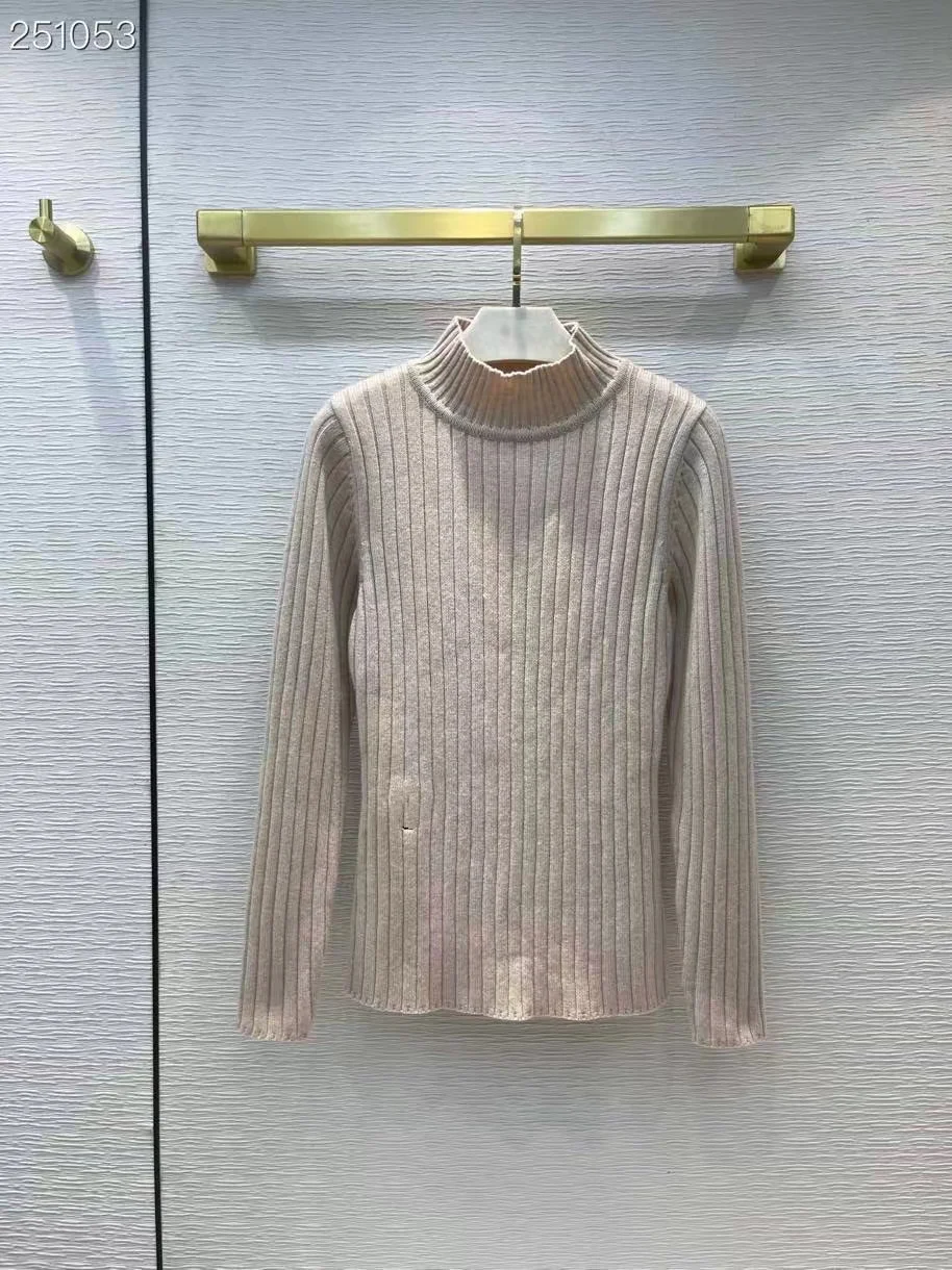 

Fyion High Quality Runway Design Sweater Women 2022 Spring Knitted Solid Femme Pullover Sweater