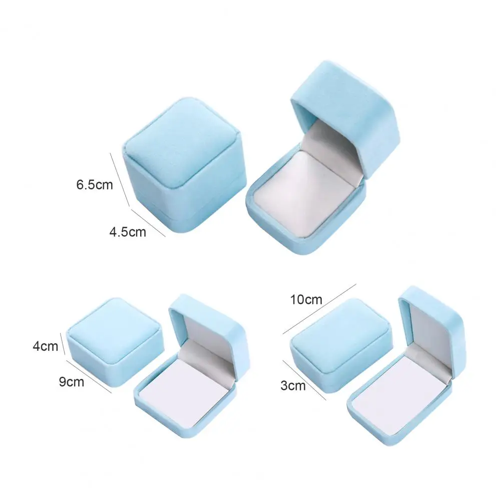

New Jewelry Box Necklaces Earrings Bracelet Ring Boxes Case Gift Packing Display Jewellery Organizer Wholesale