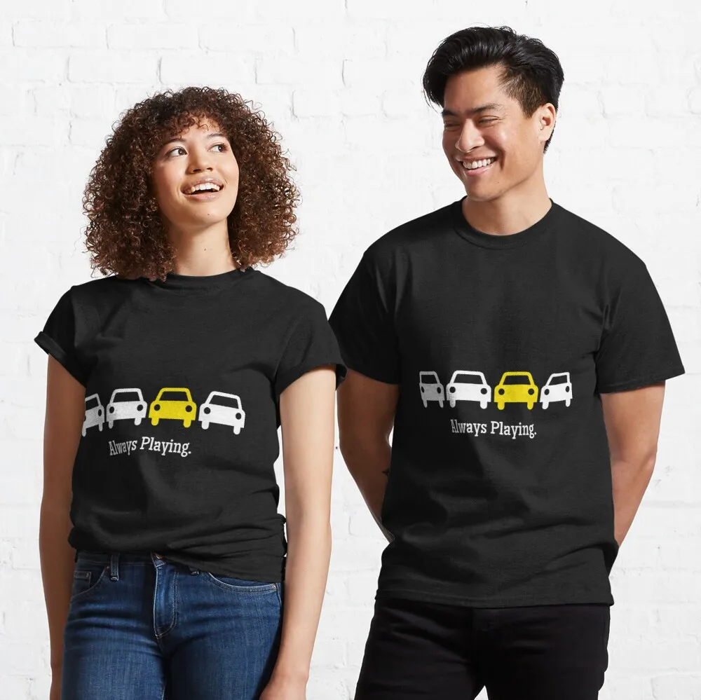 

Tops T Shirt Women Cabin Pressure - Always Playing Yellow Car Essential T-Shirt Classic T-Shirt