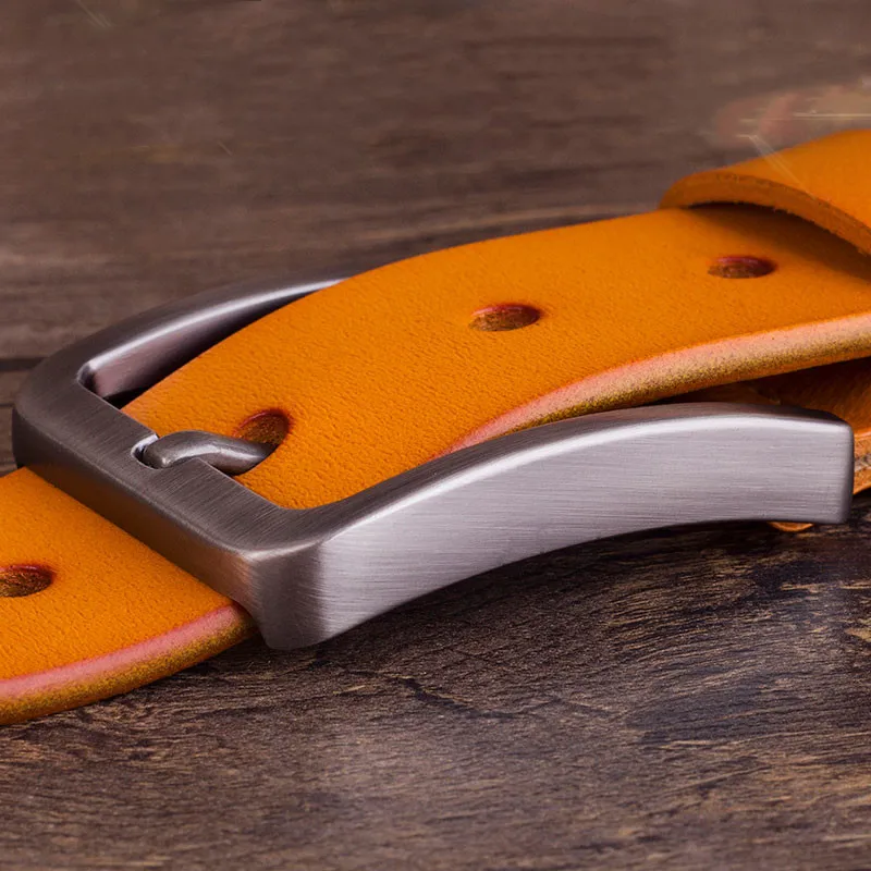 

Men's High Quality Genuine Leather Belt Luxury Designer Belts Men Cowskin Fashion Strap Male Jeans Man Cowboy Casual Belts Wear