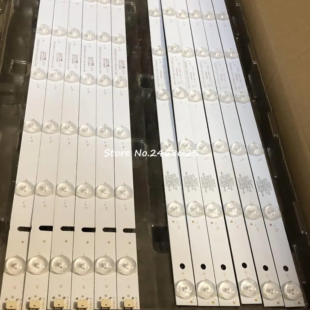 Светодиодная лента для U55D7100E LT-55NU57A SN055LSV59-AMF LE-5517UDSL LE140S1UHD 55PA500T 55PA505E L55UTV17A CX55D15R