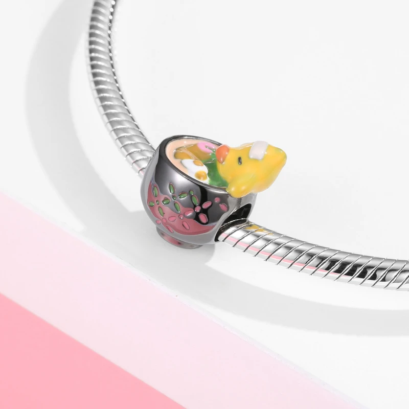 Новинка 925 серебро восхитительное яйцо рамен очаровательные купальники