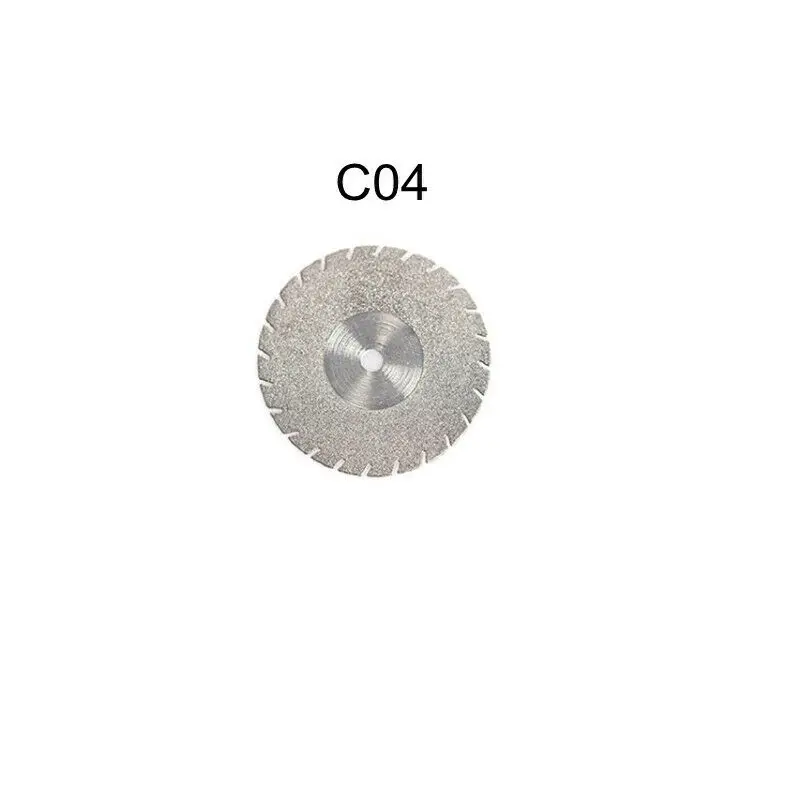 

C04 Demtal Material Porcelain Teeth Polishing Diamond Plaster Disc Cutting Wheel 220mm