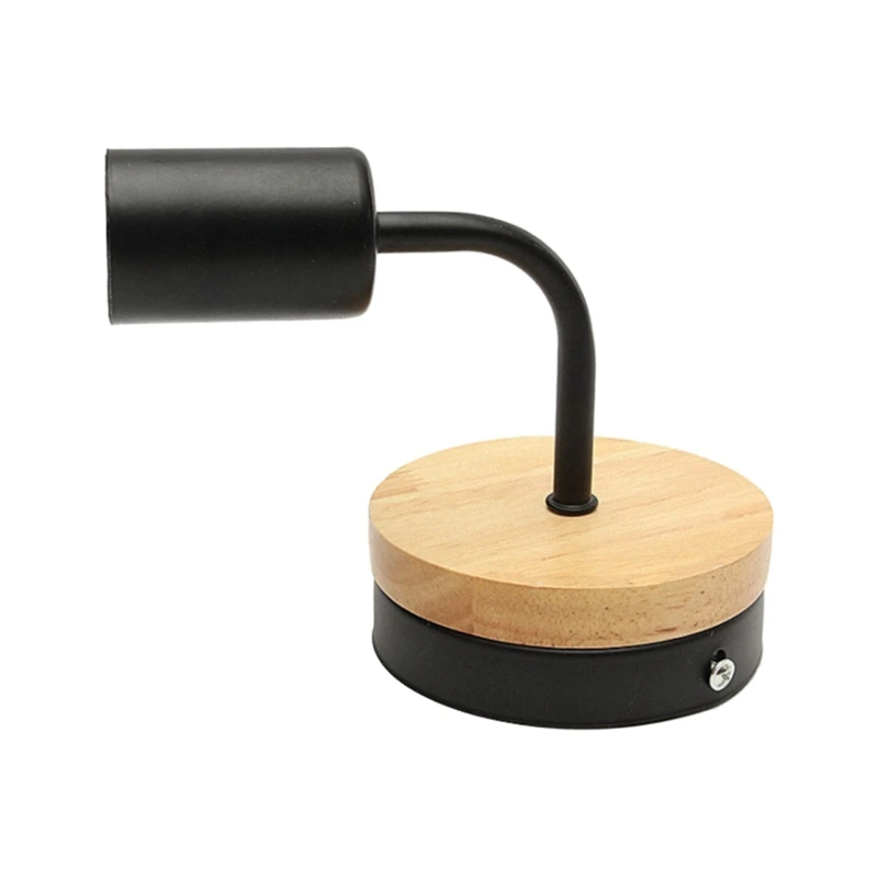 Современный простой промышленный настенный светильник из необработанного