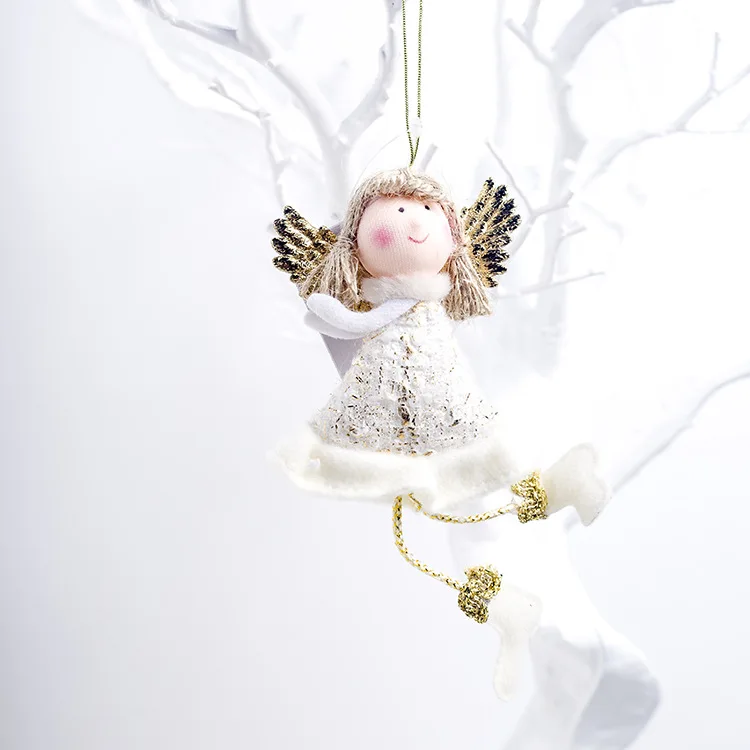 style 2 Christmas Angel Doll Merry Christmas Decorations for Home Decor Noel Xmas Tree Decorations Ornament Happy New Year Decor,Q - Цвет: style 2