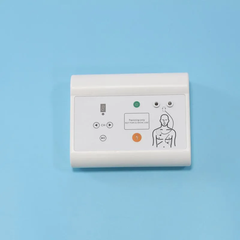 Шиньон первой помощи AED дефибриллятор симуляция Учебная модель медицинская