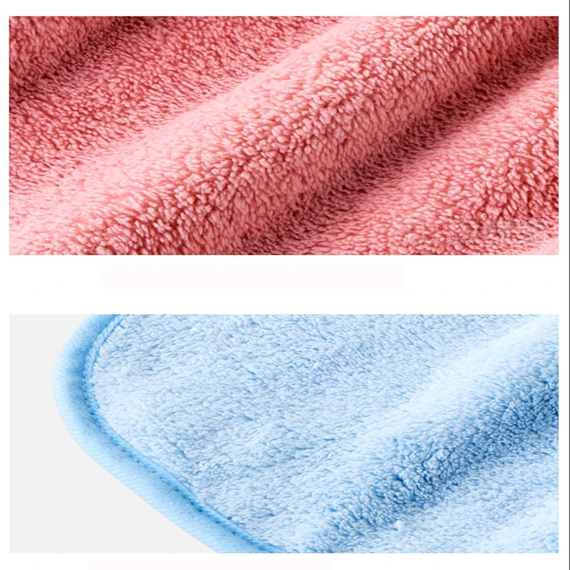 Милое мультяшное плотное полотенце с толстой микрофиброй для ванной мягкое рук